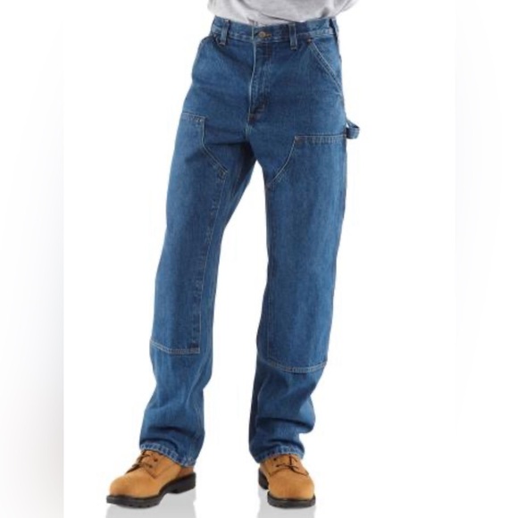 Carhartt Men's Loose Original Fit Blue Jeans sz 40x32 - Picture 1 of 8